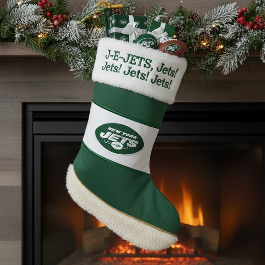 NYJ X NFL CHRISTMAS SOCKS NAK NHT