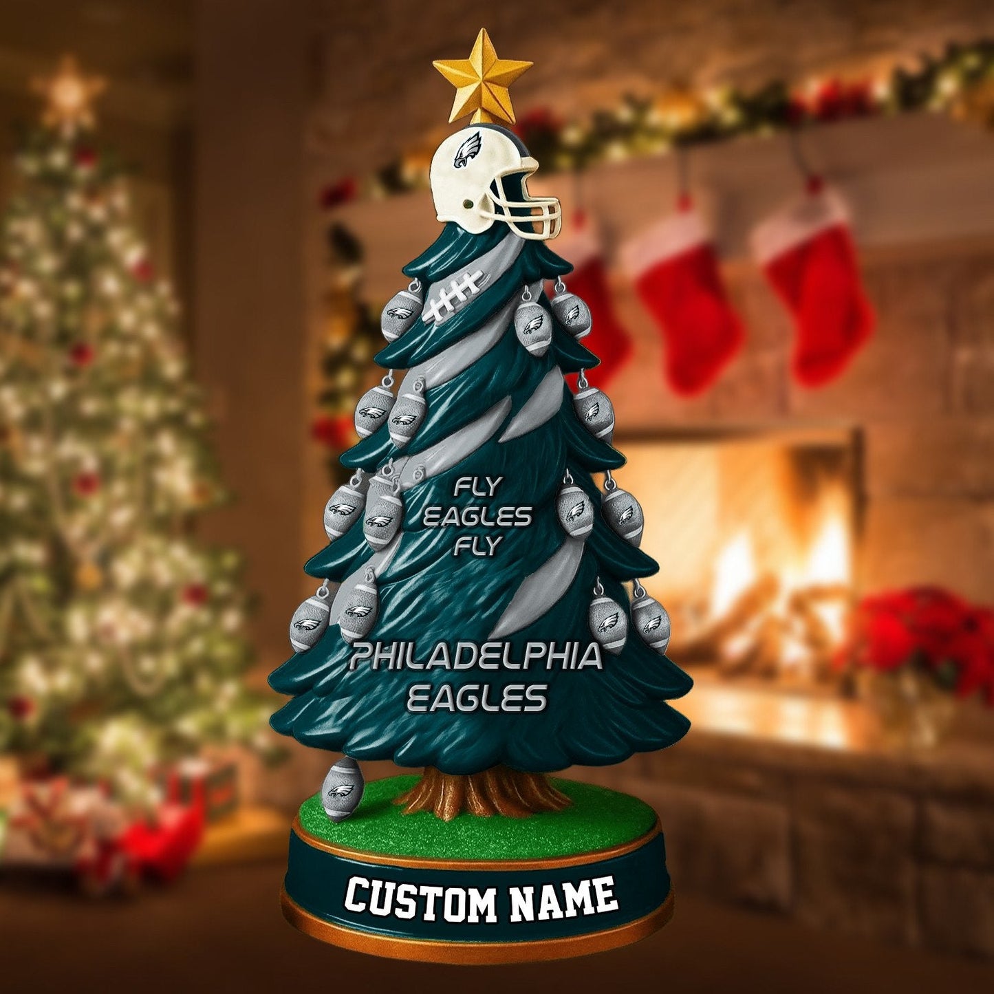 PE NFL Acrylic Block Gift For Fans DDT CTND