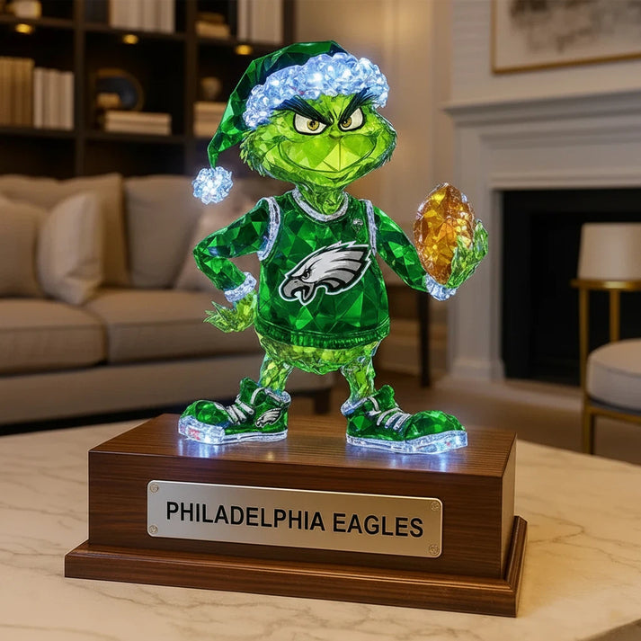 PE NFL Crystal Figurine Desktop Ornament V1 NAK NHT