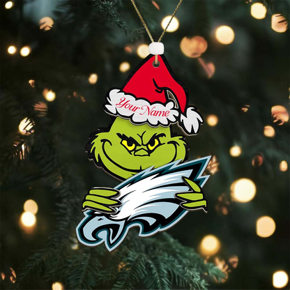 PE NFL x Grin Christmas Ornament DDT HLP
