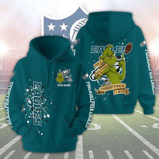 PE X NFL Grinch Hoodie NHS NTL