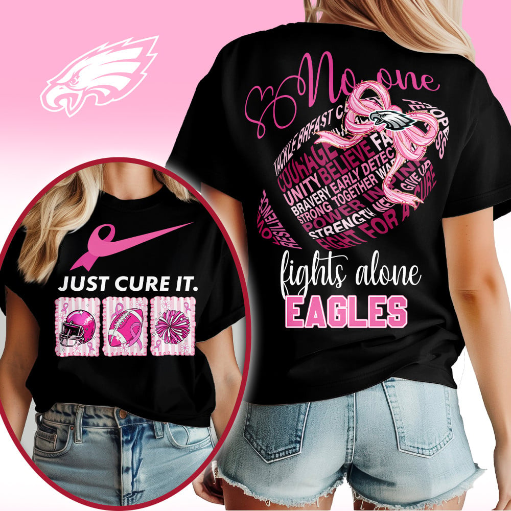 PE x Premium NFL Breast Cancer Awareness T-Shirt DDT HLP