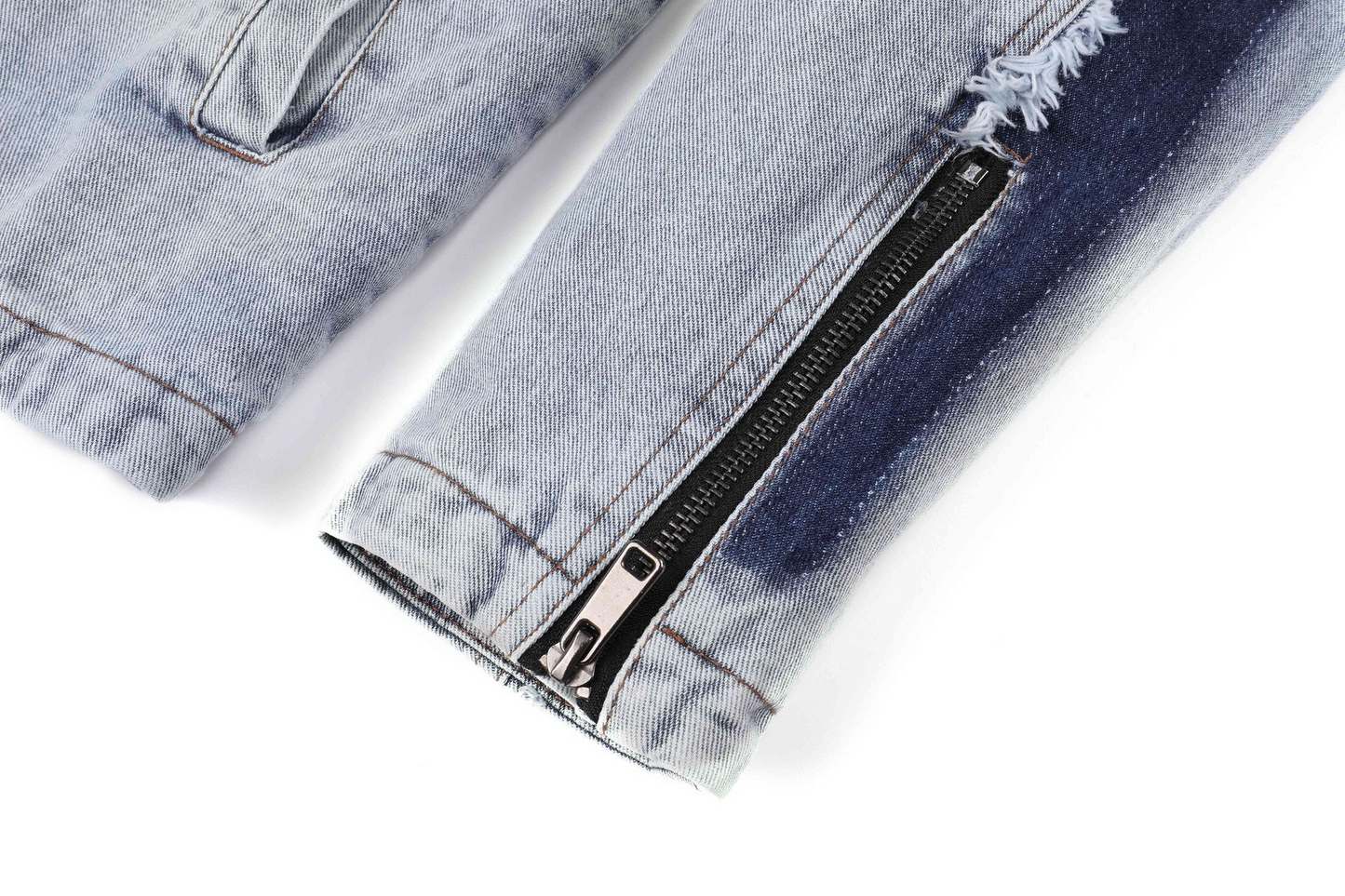 Personalized GBP Premium NFL Street Scar Denim Jacket DDT CTND
