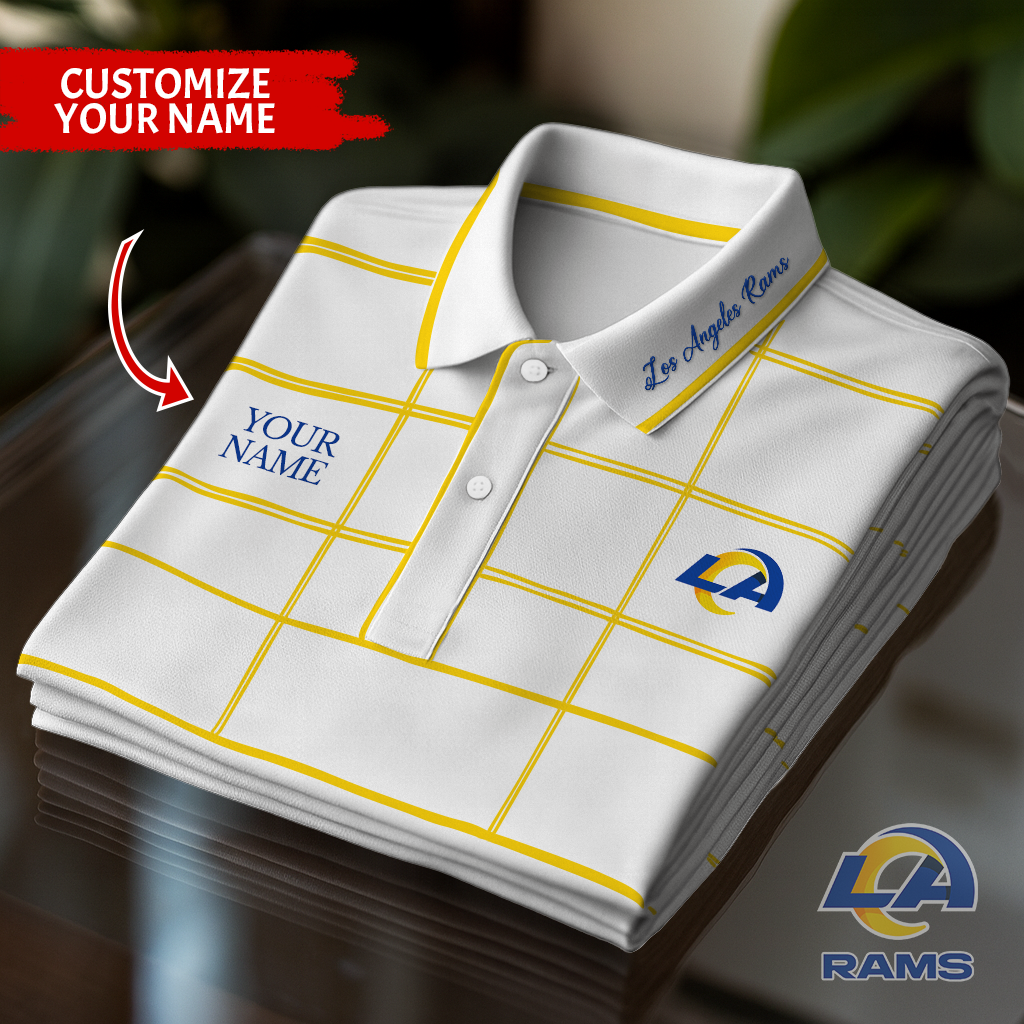 Personalized LAR Premium NFL Polo Shirt DDT NTL
