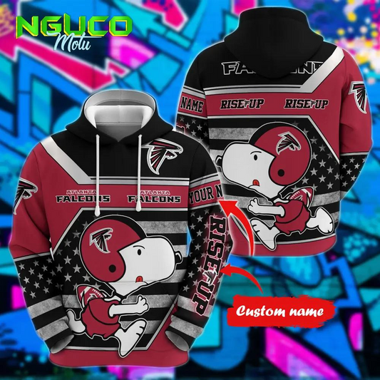 Personalized NFL AF x SNP Unisex Hoodie DDT NTL