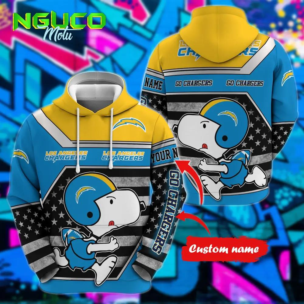 Personalized NFL LAC x SNP Unisex Hoodie DDT NTL