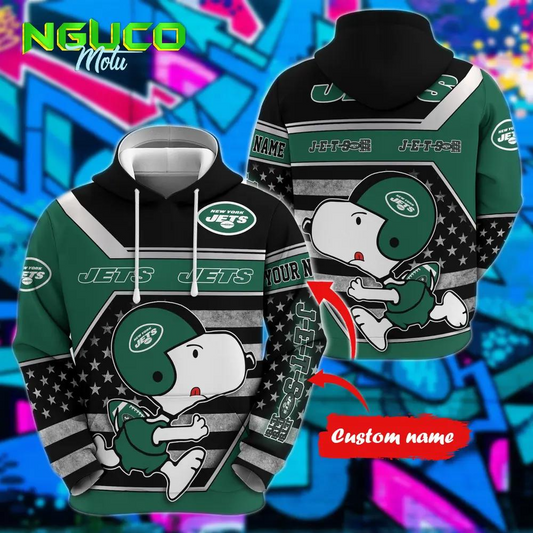 Personalized NFL NYJ x SNP Unisex Hoodie DDT NTL