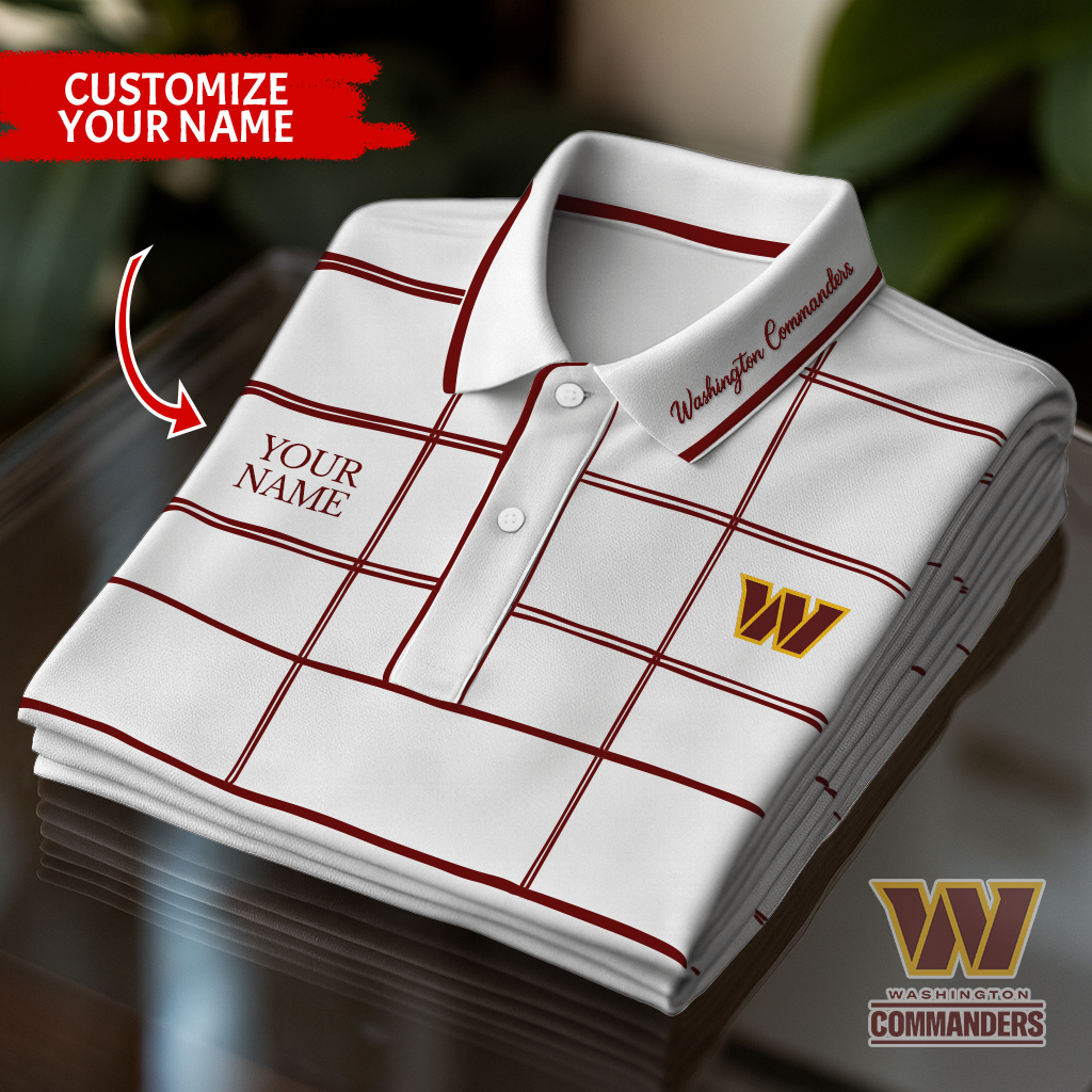 Personalized WC Premium NFL Polo Shirt DDT NTL