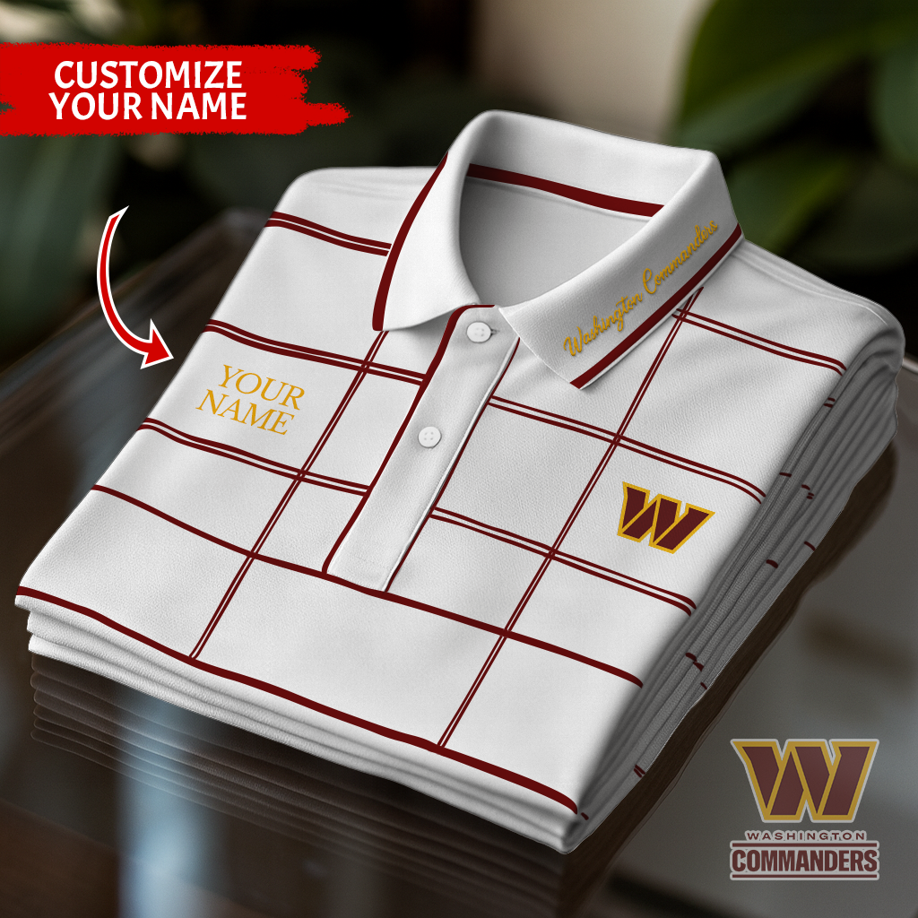 Personalized WC Premium NFL Polo Shirt DDT NTL