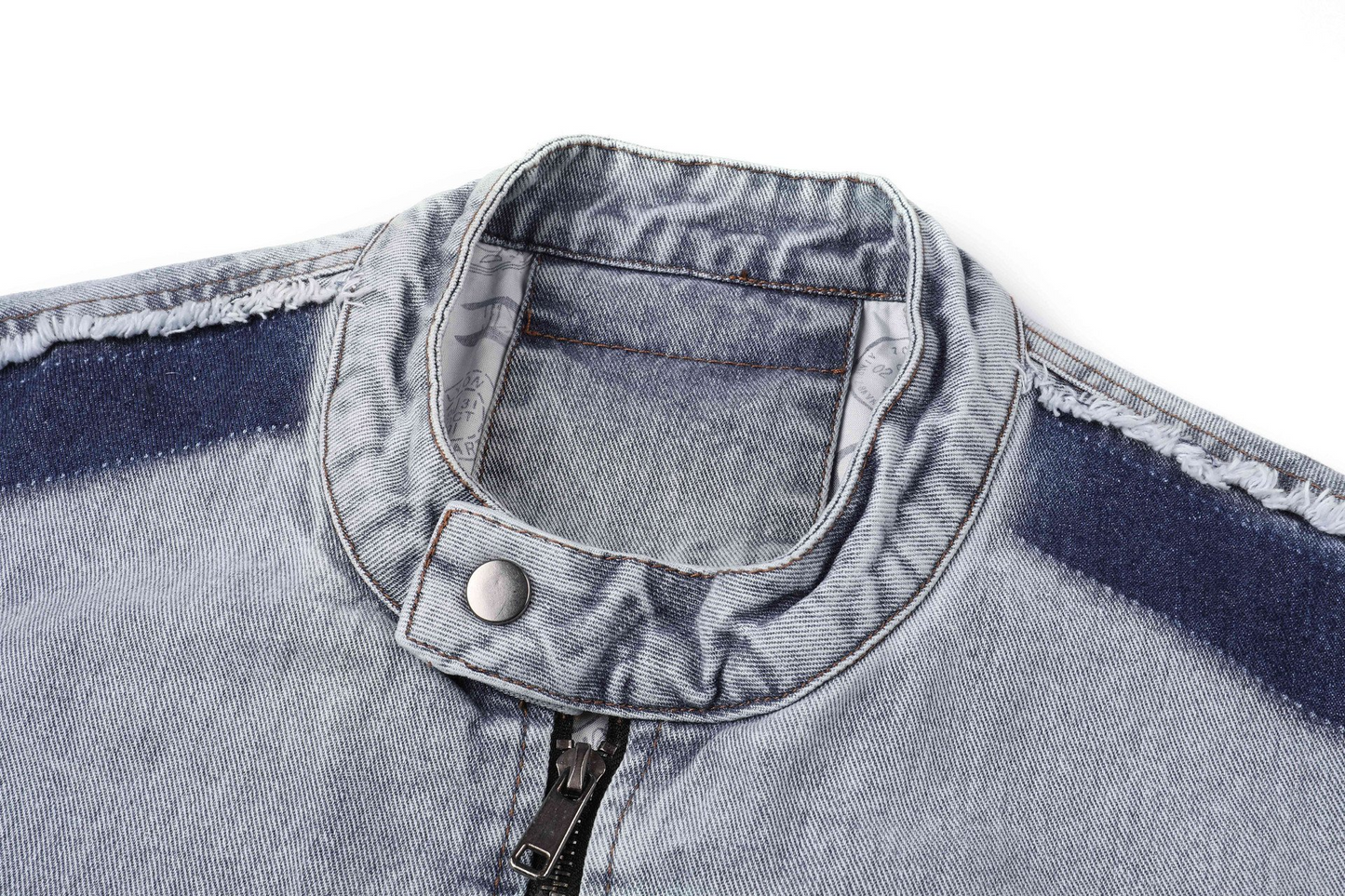 Personalized WC Premium NFL Street Scar Denim Jacket DDT CTND
