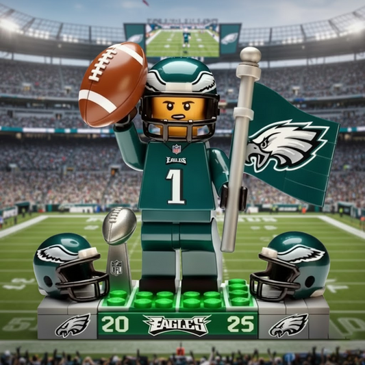 PHI  x NFL Team Building Blocks Set V1 NAK NHT