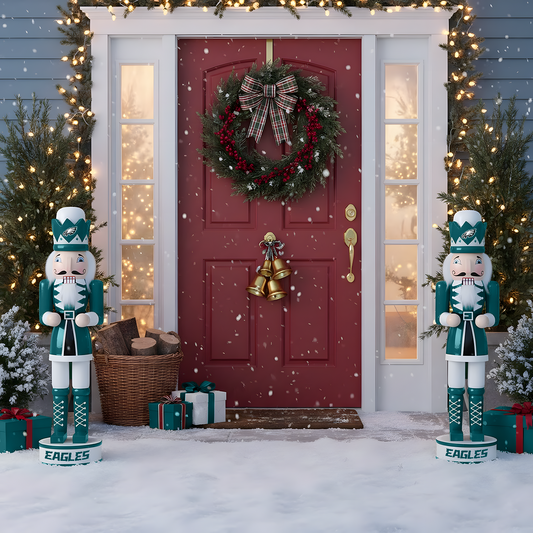PHI X NFL Holiday Nutcracker Soldier25 V1 NAK NHT