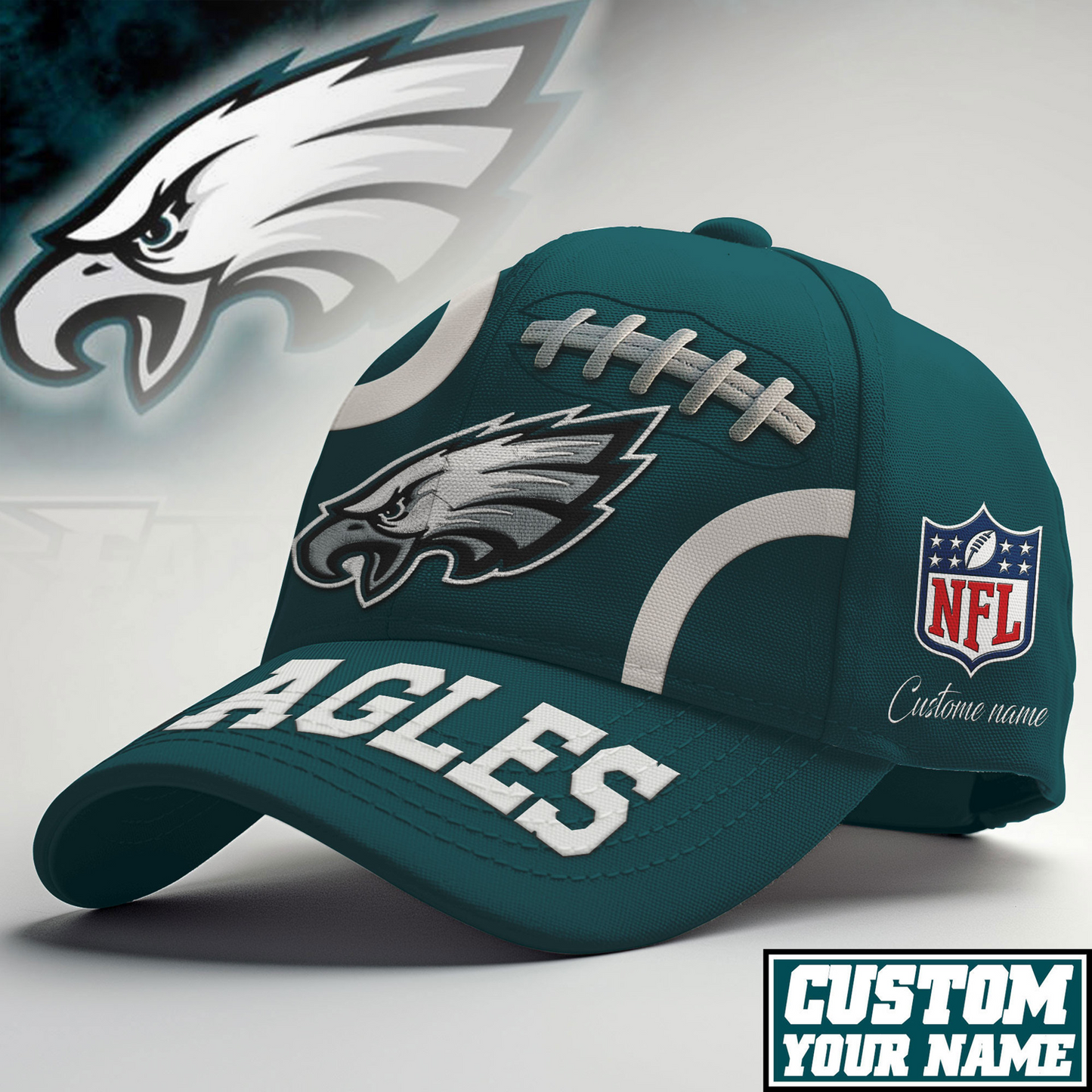 PHI X NFL PREMIUM CLASSIC CAP NFL FOOTBALL V2 NAK NHT