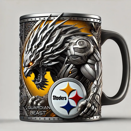 PIT X NFL  2026 Football Guardian Beast 3D Mug V2 NAK NHT