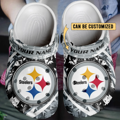 PIT x NFL Crocs Crocband Clogs Shoes DatND DVT