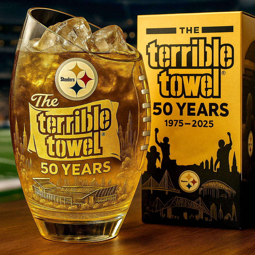 PIT x NFL PRENIUM WHISKEY GLASS TUANND NHM