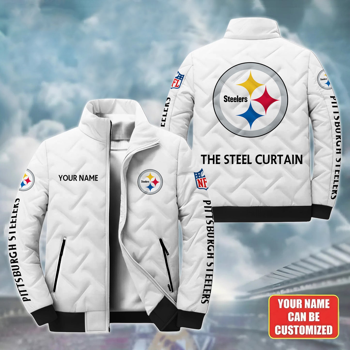 PIT X NFL Puffer Jacket NHS NHM