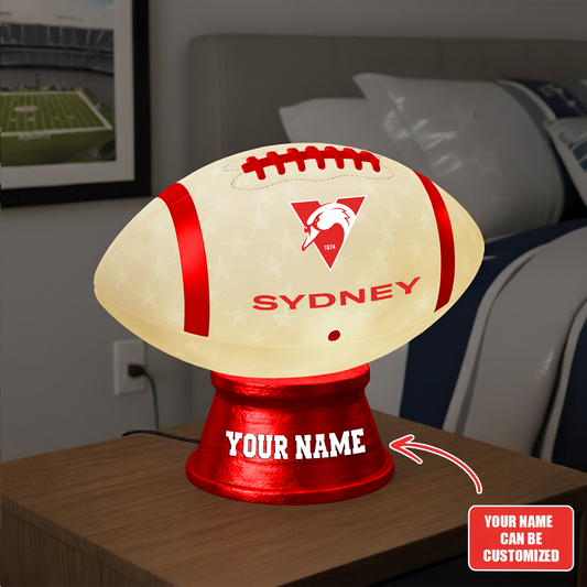 Premium AFL SS Football Night Light Custom Name V2 NMD TTV