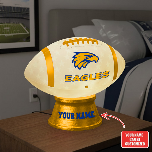 Premium AFL WCE Football Night Light Custom Name V2 NMD TTV