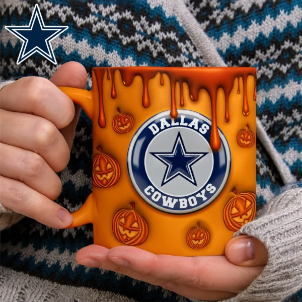 Premium DAL NFL Halloween Mug V1 NAK PTTD