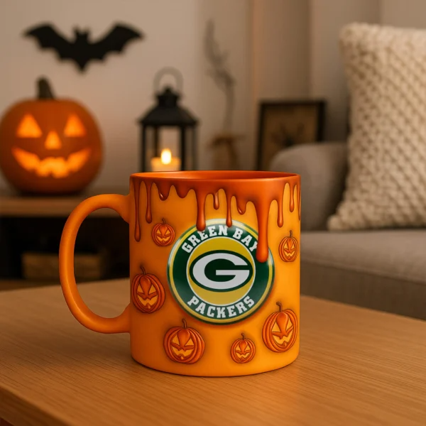 Premium GRE NFL Halloween Mug V1 NAK PTTD