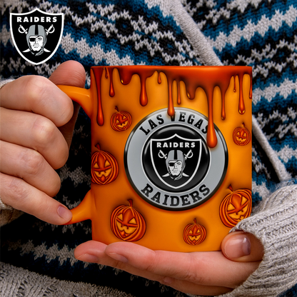 Premium LAS NFL Halloween Mug V1 NAK PTTD