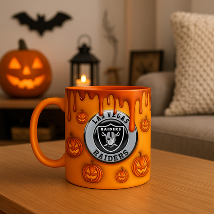 Premium LAS NFL Halloween Mug V1 NAK PTTD