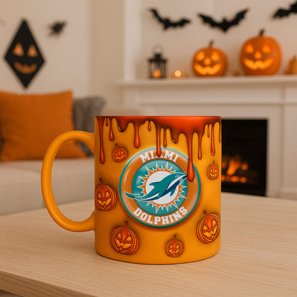 Premium MIA NFL Halloween Mug V1 NAK PTTD