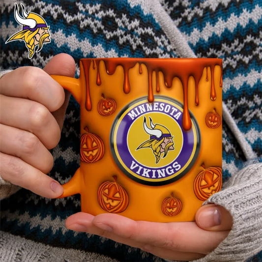 Premium MIN NFL Halloween Mug V1 NAK PTTD