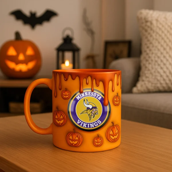 Premium MIN NFL Halloween Mug V1 NAK PTTD