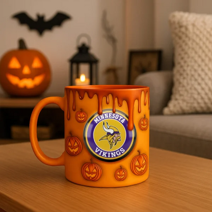 Premium MIN NFL Halloween Mug V1 NAK PTTD