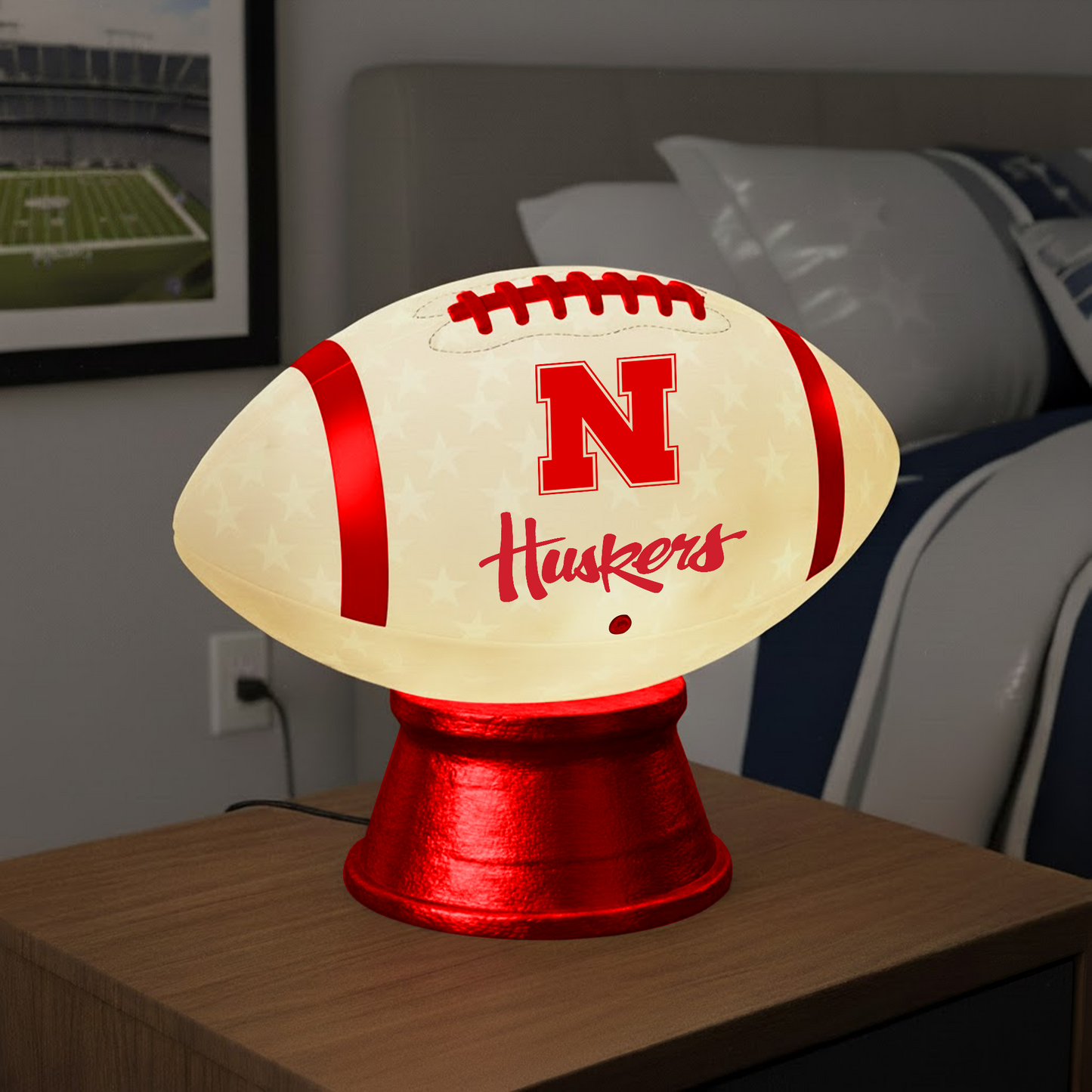 Premium NCAA NC Football Night Light V1 NMD TTV