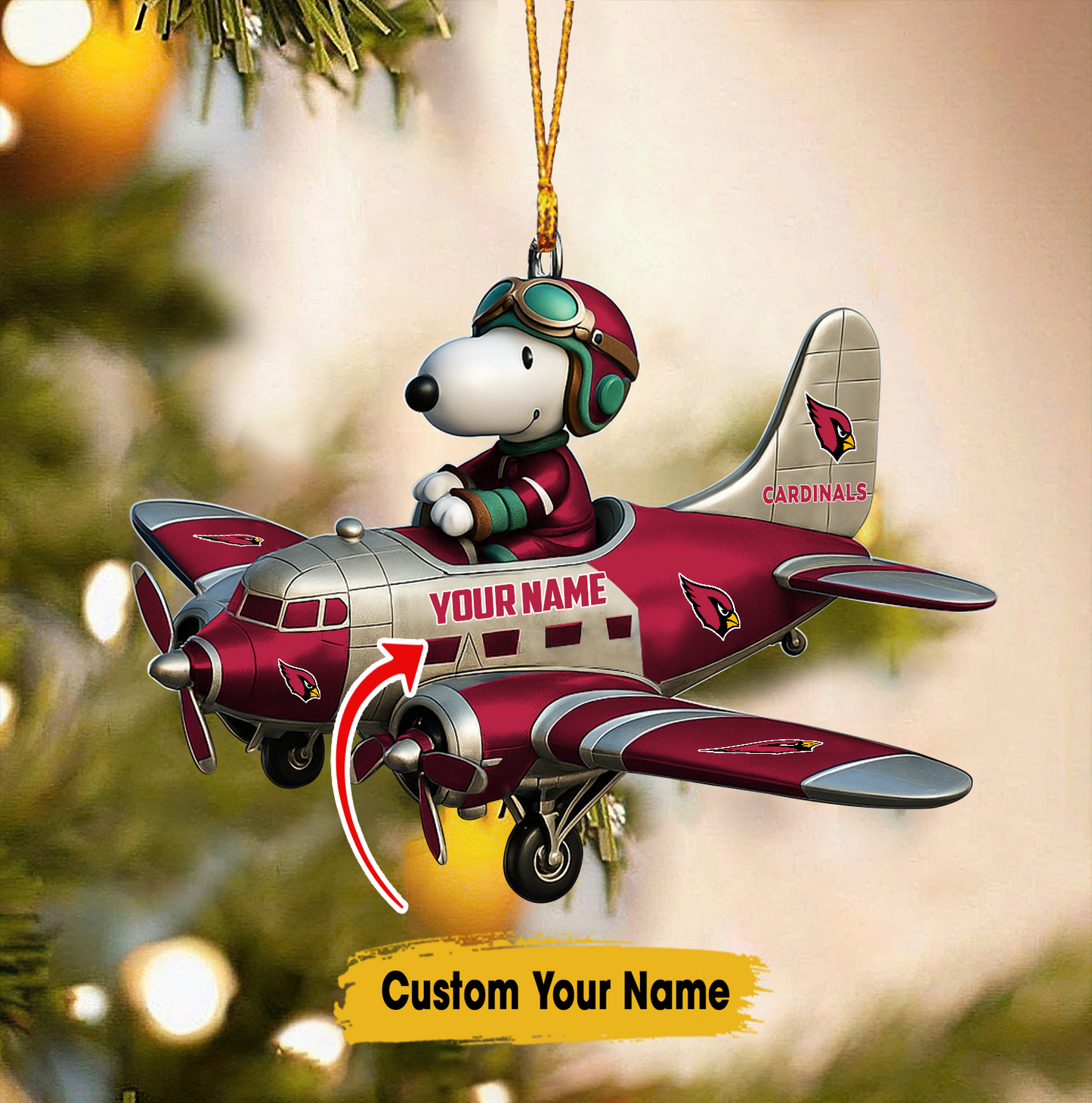 Premium NFL AC x SNP Christmas Tree Ornament V1 NMD TTV