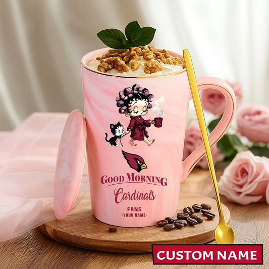 Premium NFL ARI Ceramic Women Coffee Mug V1 NMD TTV