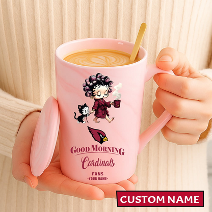 Premium NFL ARI Ceramic Women Coffee Mug V1 NMD TTV