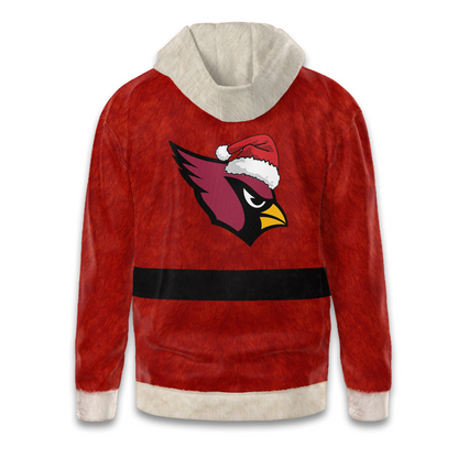 Premium NFL ARI Santa Claus Hoodie V1 NMD TTV