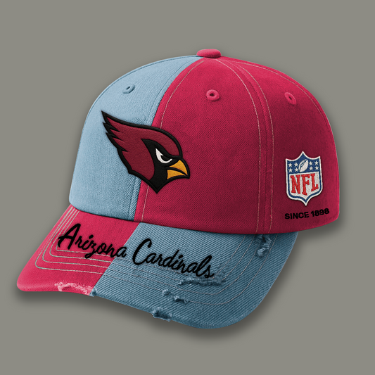 Premium NFL ARI Vintage Patchwork Cap V1 NMD TTV