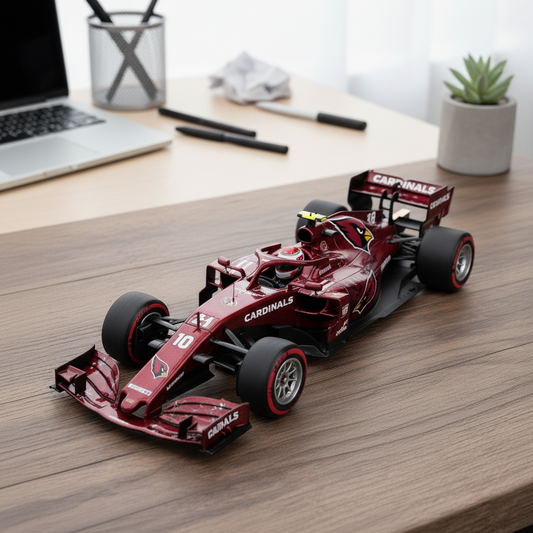 Premium NFL ARI x F1 Racing Car Collectible Model V1 NMD TTV