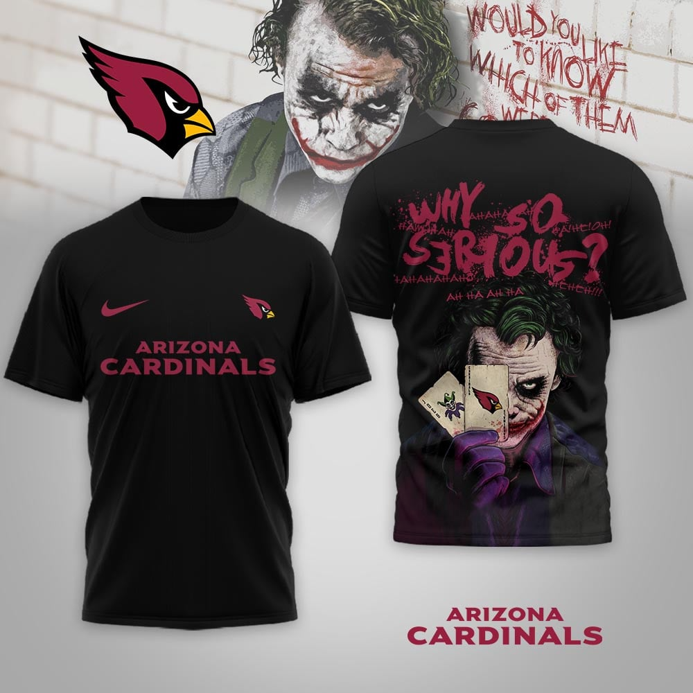 Premium NFL ARI x JOK Why So Serious T-shirt V1 NMD TTV