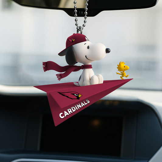Premium NFL ARI x SNP Car Ornament V1 DATND TANTD