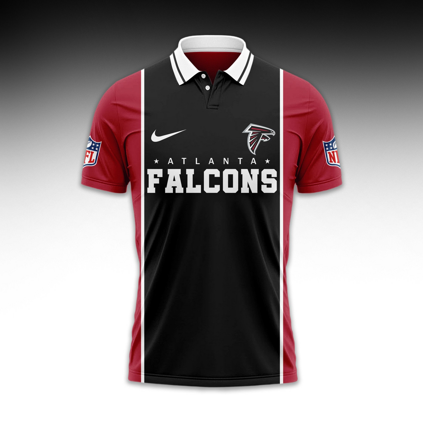 Premium NFL ATL No One Likes Us Polo Shirt V1 NMD TTV