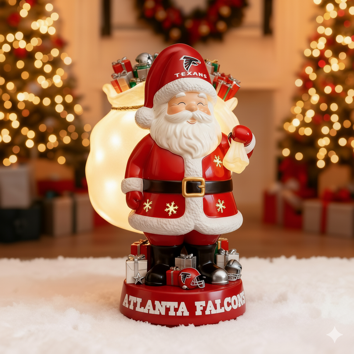 Premium NFL ATL Santa Claus Led Figure V1 NMD TTV