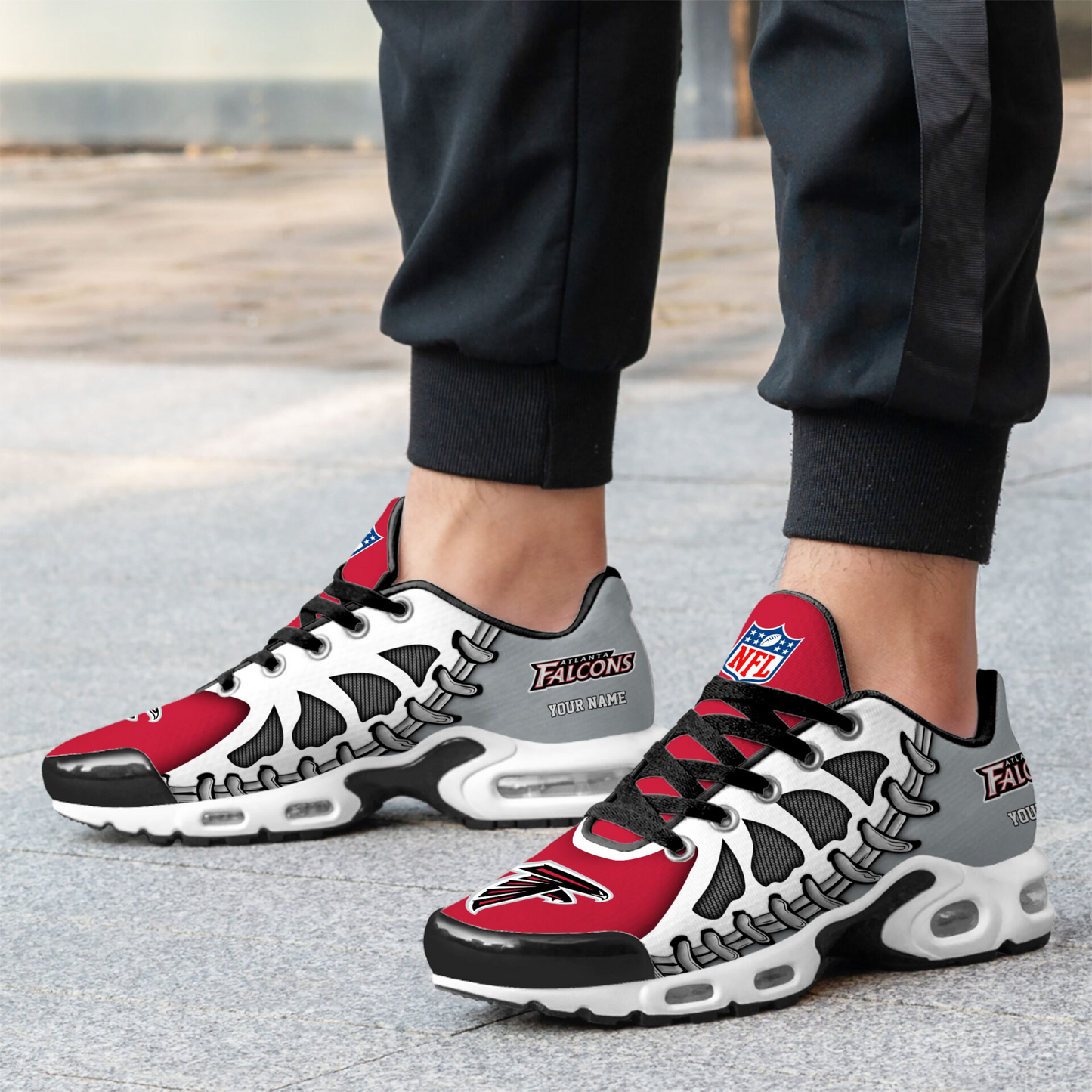 Premium NFL ATL Spine Rush Air Max Sneaker V4 NMD  TTV