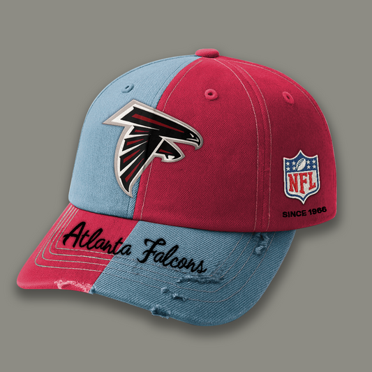 Premium NFL ATL Vintage Patchwork Cap V1 NMD TTV