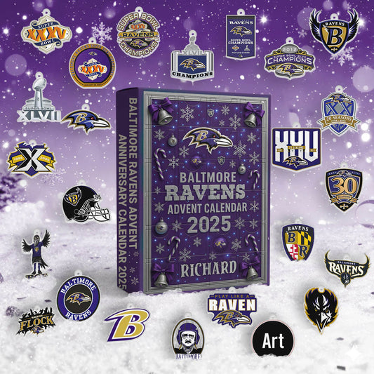 Premium NFL BAL Advent Calendar 2025 V1 NMD NHM