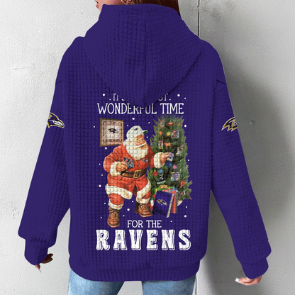 Premium NFL BAL Christmas Waffele Hoodie V1 NMD 261125 TTV