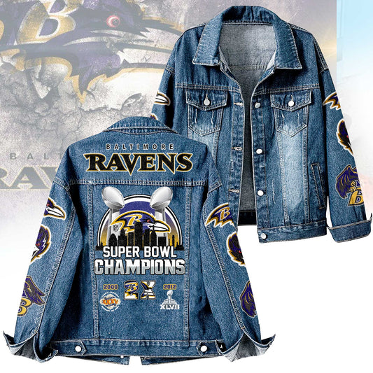 Premium NFL BAL Denim Jacket V1 NMD NHM