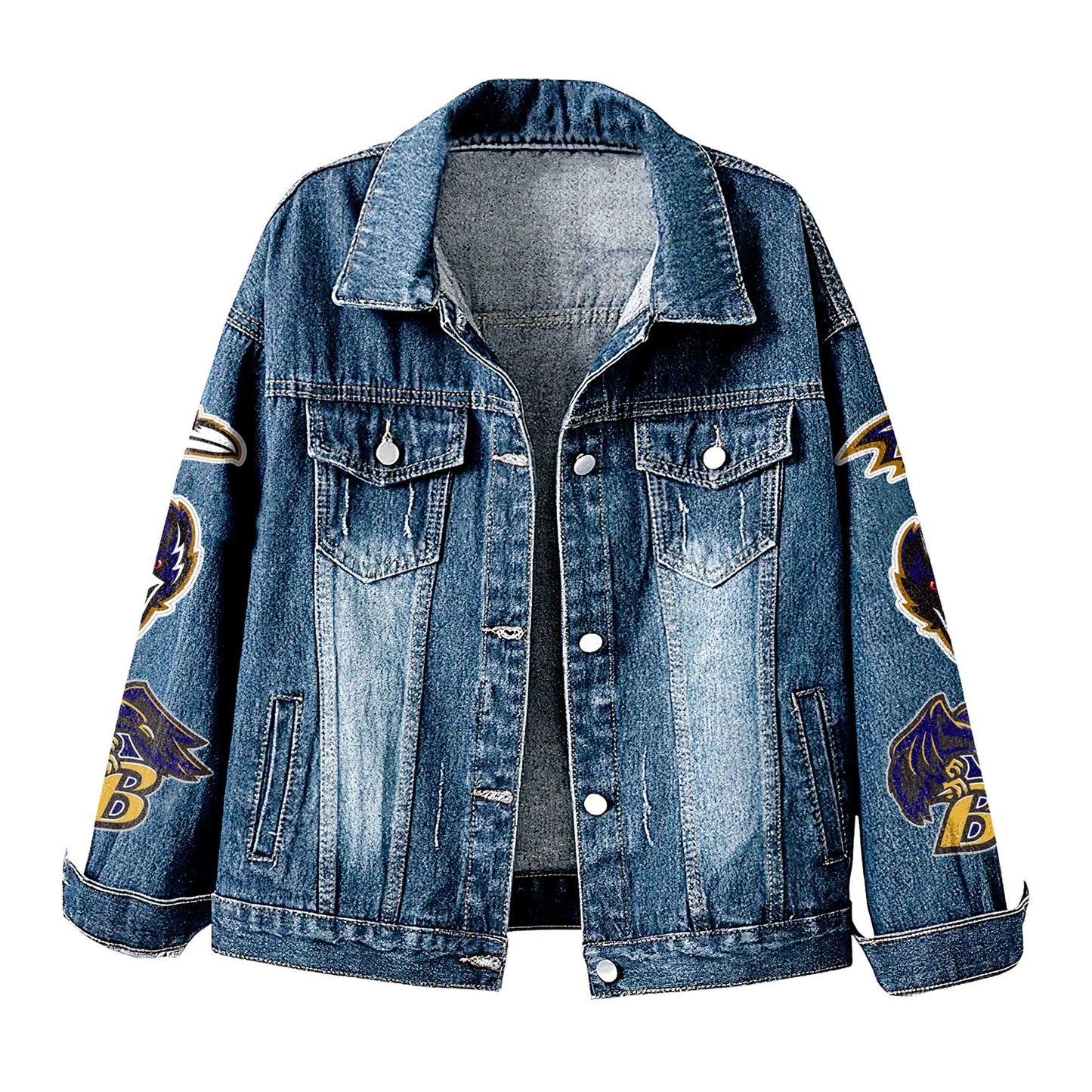 Premium NFL BAL Denim Jacket V1 NMD NHM