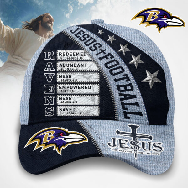Premium NFL BAL Jesus Football Classic Cap V1 NMD TTV