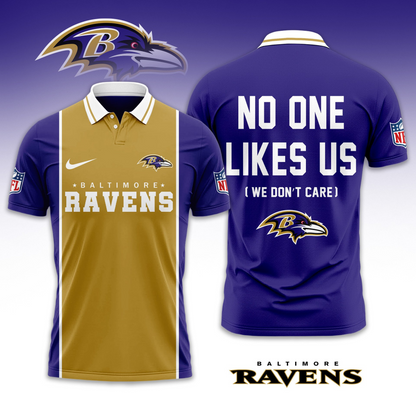 Premium NFL BAL No One Likes Us Polo Shirt V1 NMD 291025 TTV